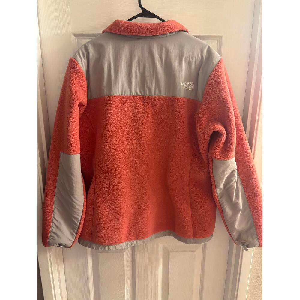 The North Face Denali Polartec Fleece Jacket Pink & Grey Women’s Extra Large - Picture 4 of 7